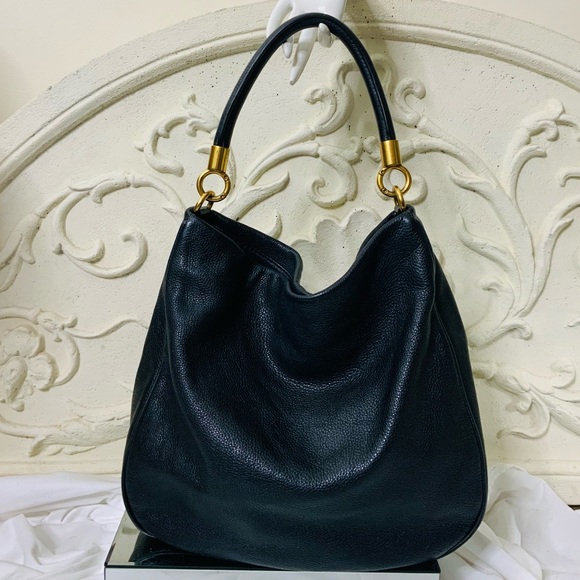 Marc Jacobs  Leather  Shoulder Bag Hobo - Picture 2 of 9